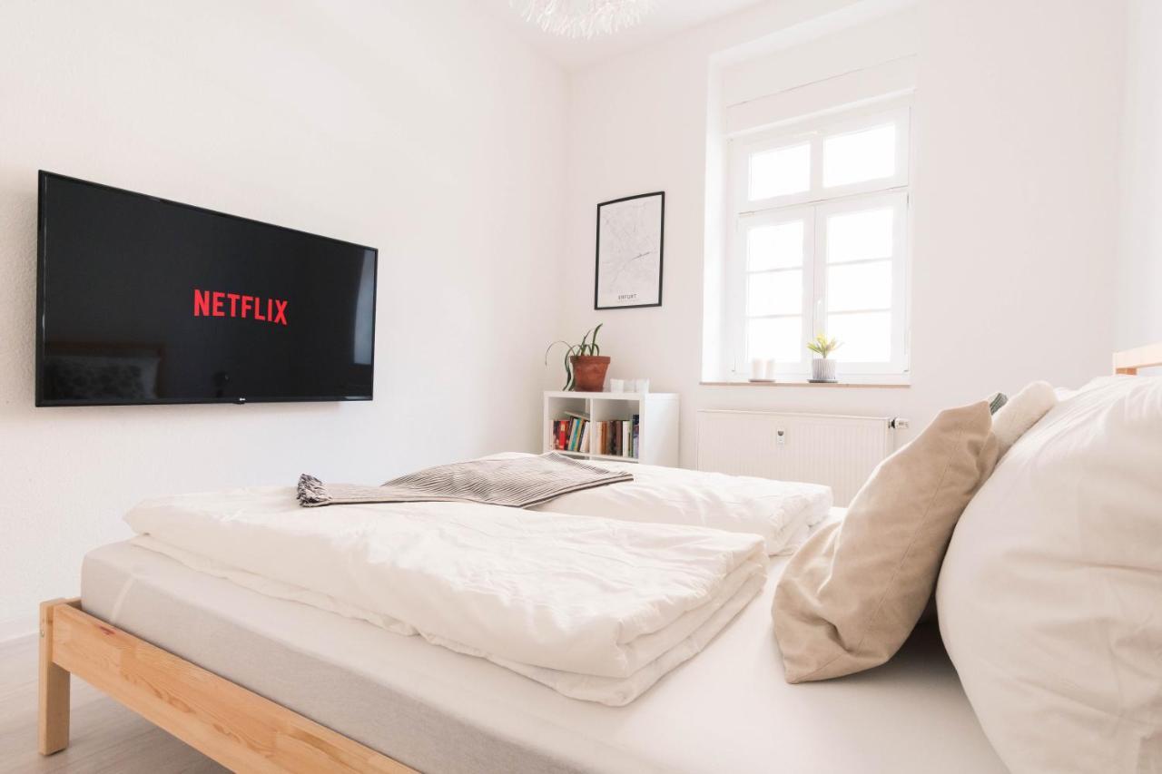 Gemutliche 45M² Wohnung Mit Netflix & Disney+ Эрфурт Экстерьер фото